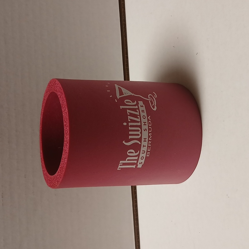 Swizzle Inn Fushia favor Drink Holder GUC
